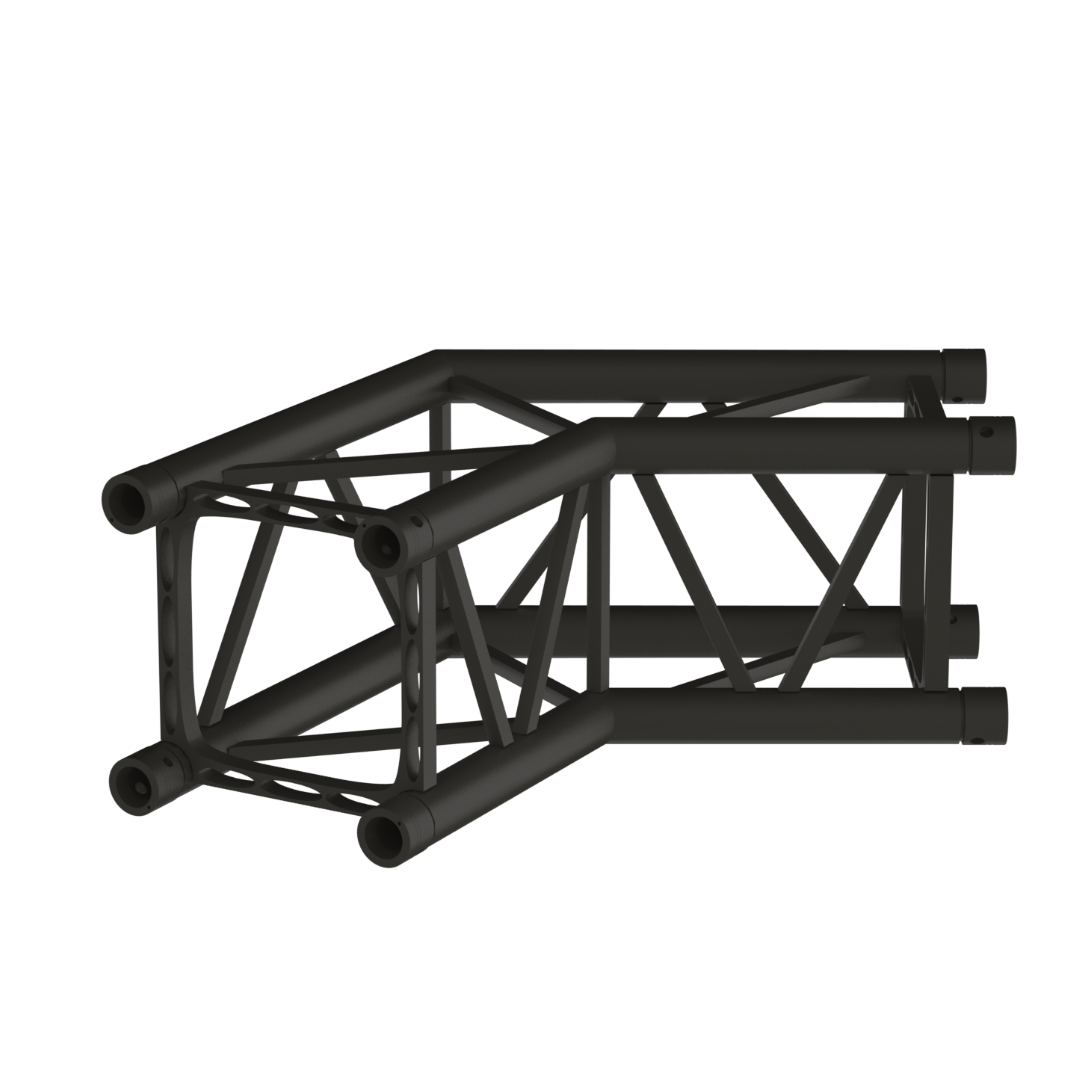 SIXTY82 TPM29S Black Square Truss | Corners