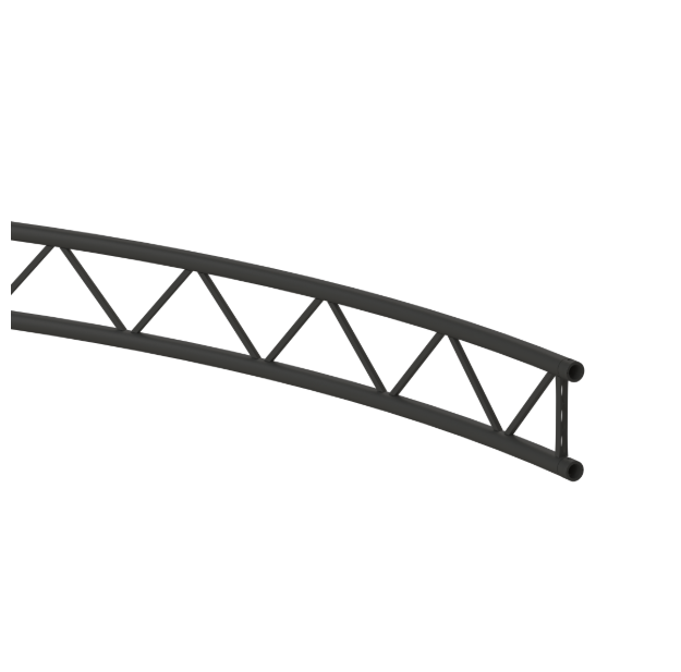 SIXTY82 TPM29L Black Ladder Truss | Upright Circles