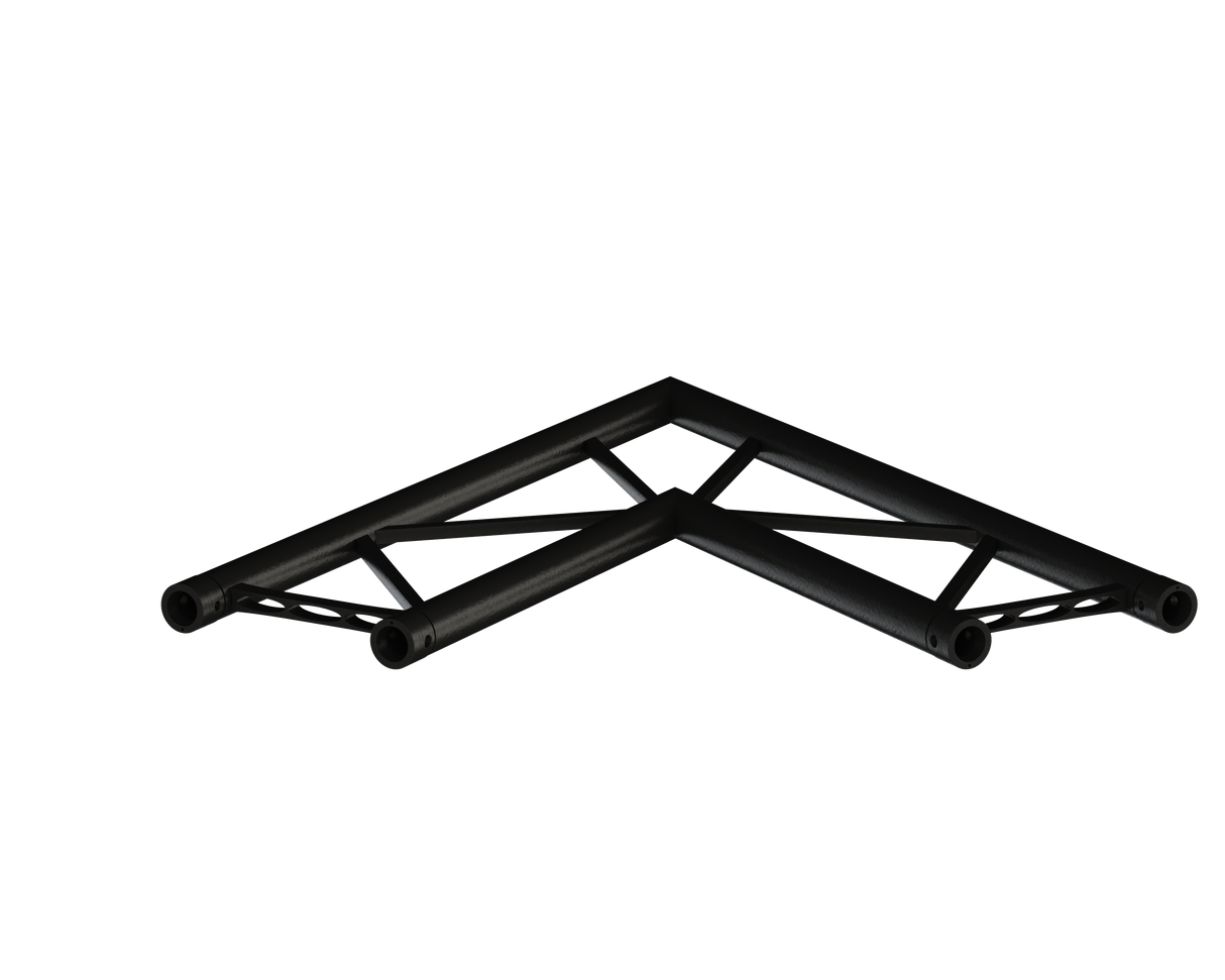 SIXTY82 TPM29L Black Ladder Truss | Corners Flat