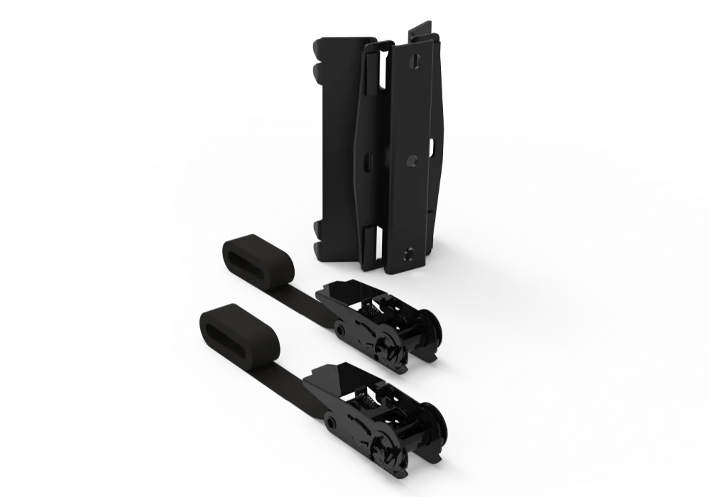 Woodpecker tree/pole bracket black