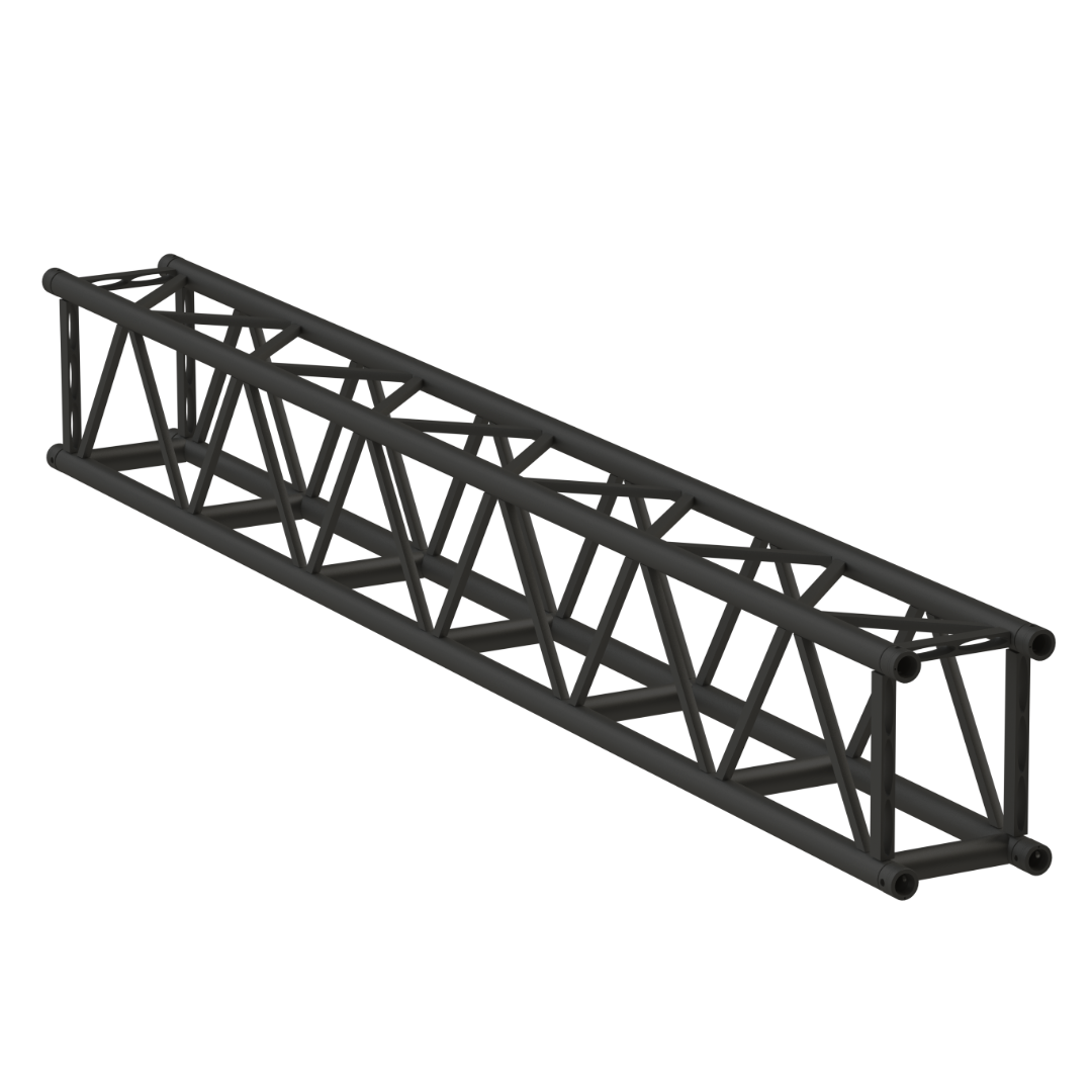 SIXTY82 TPM39RP Black Rectangular Truss | Straight lengths