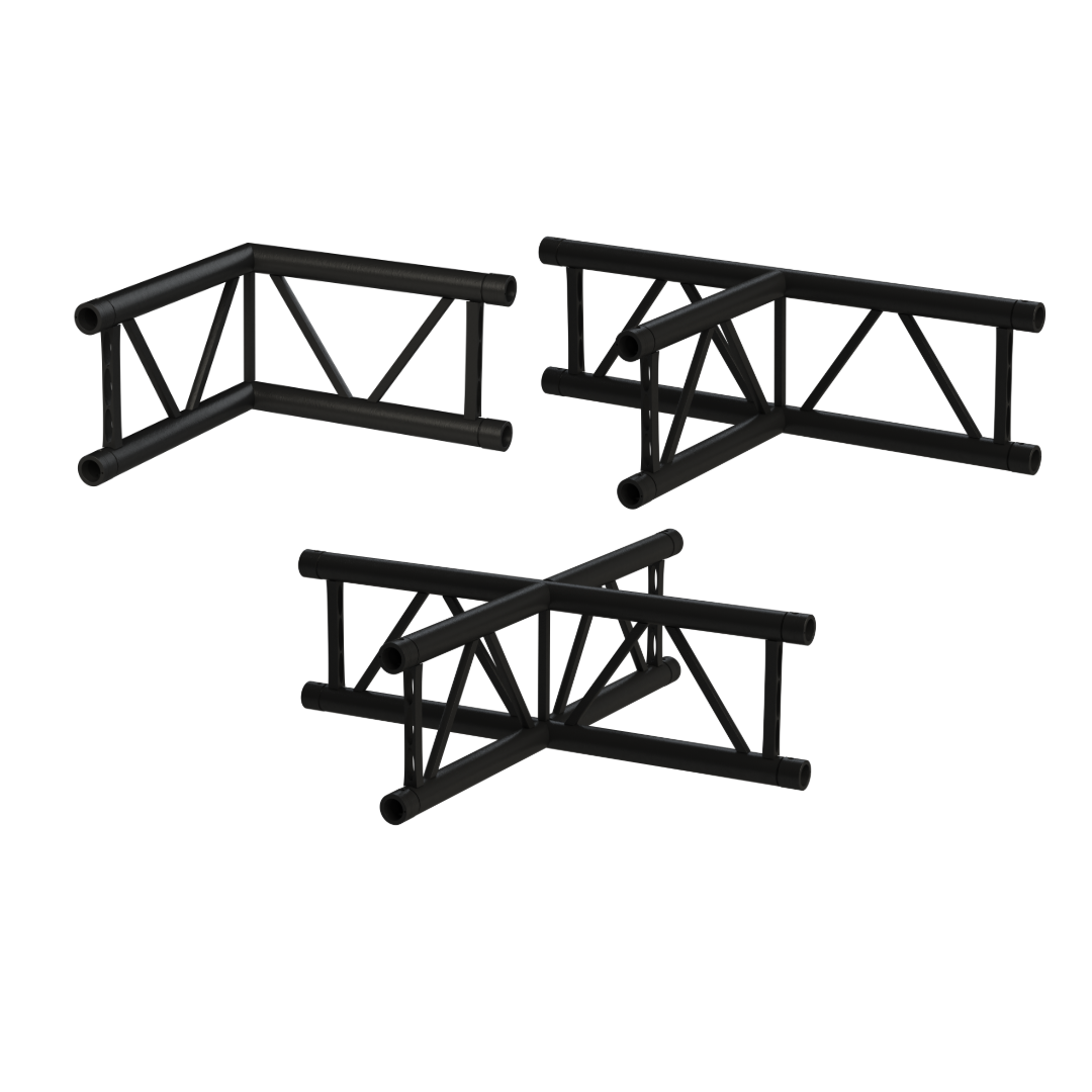 SIXTY82 TPM29L Black Ladder Truss | Corners Upright