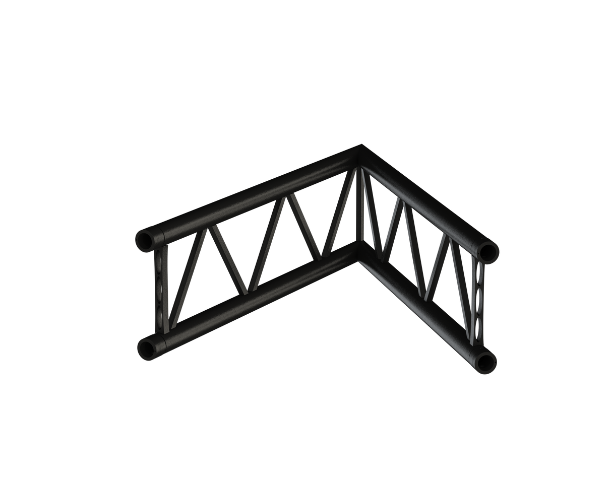 SIXTY82 TPM29L Black Ladder Truss | Corners Upright
