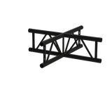 SIXTY82 TPM29L Black Ladder Truss | Corners Upright