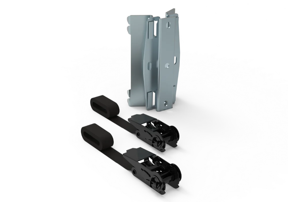 Woodpecker tree/pole bracket black